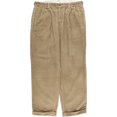 古着 ブルックスブラザーズ Brooks Brothers 346 ツータック 太畝 コーデュロイパンツ メンズw34相当/eaa582733