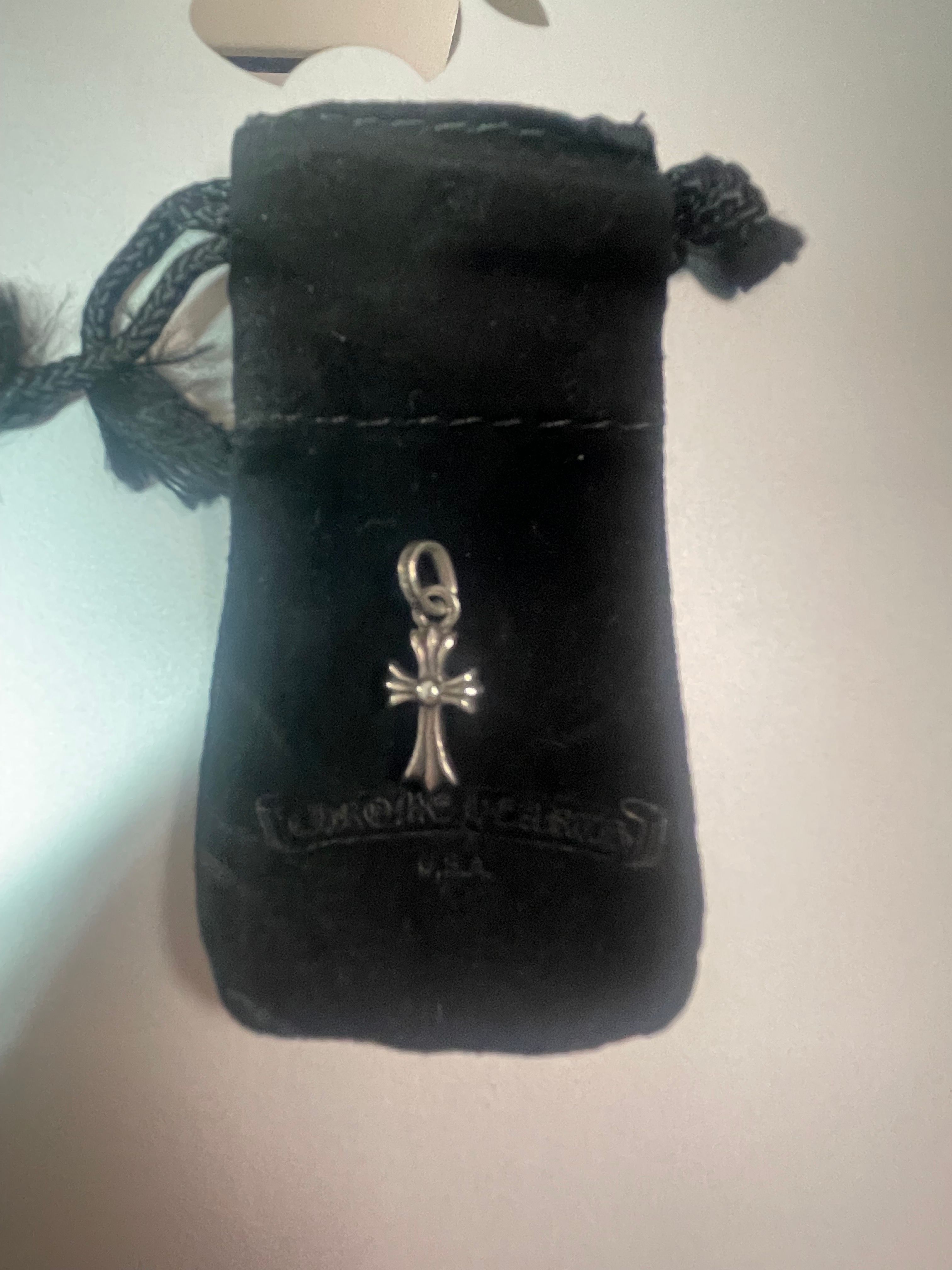 Chrome Hearts CH Cross Baby Fat Charm "Silver"