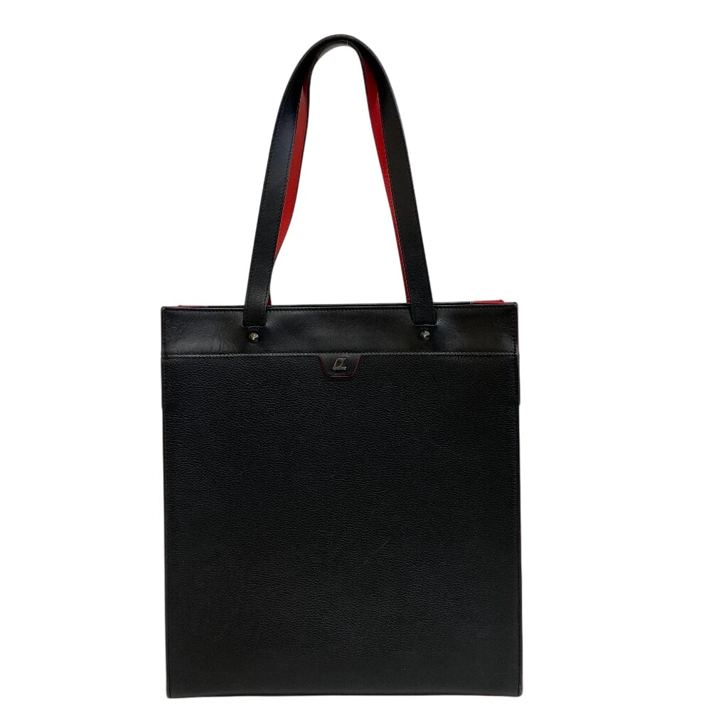 クリスチャンルブタン Christian Louboutin トートバッグ ハンド ショルダーバッグ 1225141 ブラック