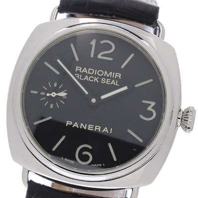 パネライ ラジオミール ブラックシール PAM00183 メンズ 【中古】