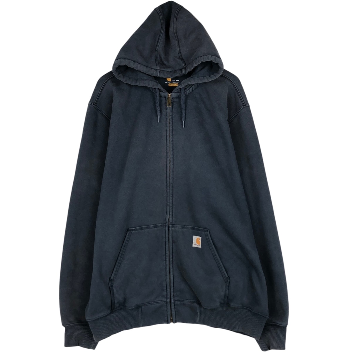 古着 カーハート Carhartt ORIGINAL FIT スウェットフルジップパーカー メンズXXL相当/eaa633043