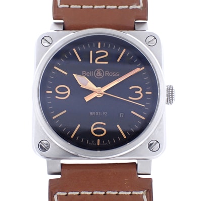 Bell&Ross ベル&ロス BR 03-92 ゴールデンヘリテージ BR03-92-S メンズ 腕時計