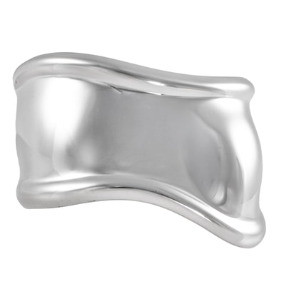 TIFFANY&Co. ティファニー ボーン カフ スモール 左手用 バングル エルサ・ペレッティ スターリングシルバー シルバー【中古】