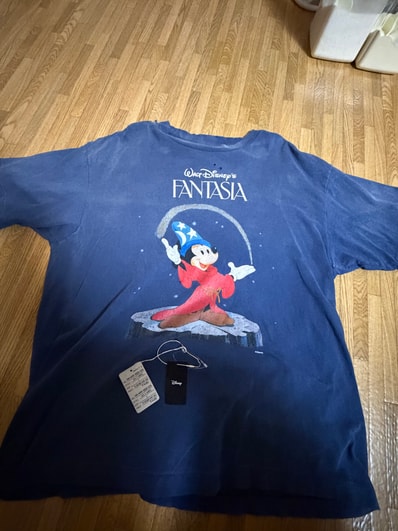 SAINT Mxxxxxx x Disney FANTASIA DNF SS Tee "Navy"