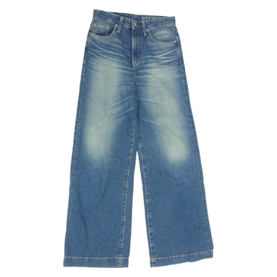 HYSTERIC GLAMOUR ヒステリックグラマー 15AW 0153AP11 ワイドフレア デニムパンツ インディゴブルー系 S【中古】
