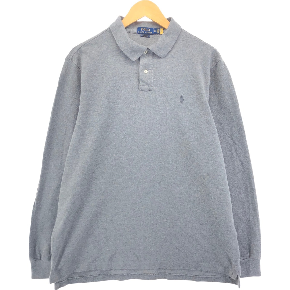 古着 ラルフローレン Ralph Lauren POLO RALPH LAUREN CLASSIC FIT 長袖 ポロシャツ メンズXL相当/eaa559628