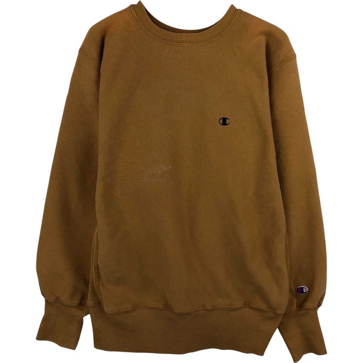 古着 90年代 チャンピオン Champion REVERSE WEAVE リバースウィーブ 刺繍タグ ワンポイントロゴスウェットシャツ トレーナー メンズM相当 ヴィンテージ/eaa615129