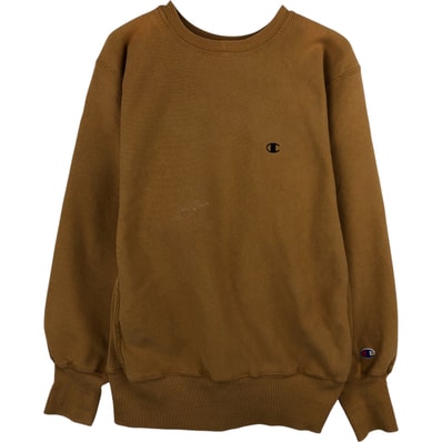 古着 90年代 チャンピオン Champion REVERSE WEAVE リバースウィーブ 刺繍タグ ワンポイントロゴスウェットシャツ トレーナー メンズM相当 ヴィンテージ/eaa615129