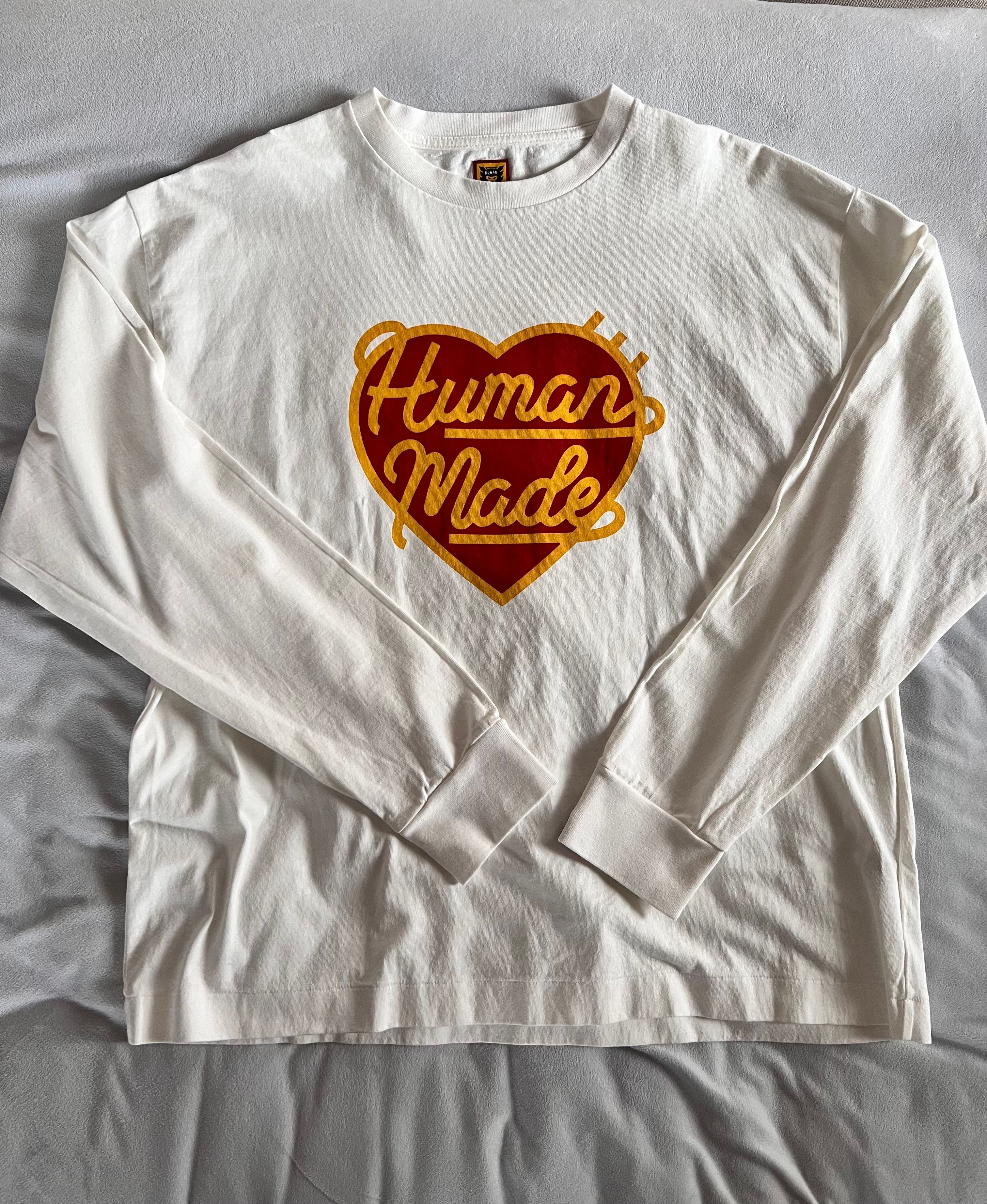 HUMAN MADE Graphic L/S T-Shirt #4 "White"