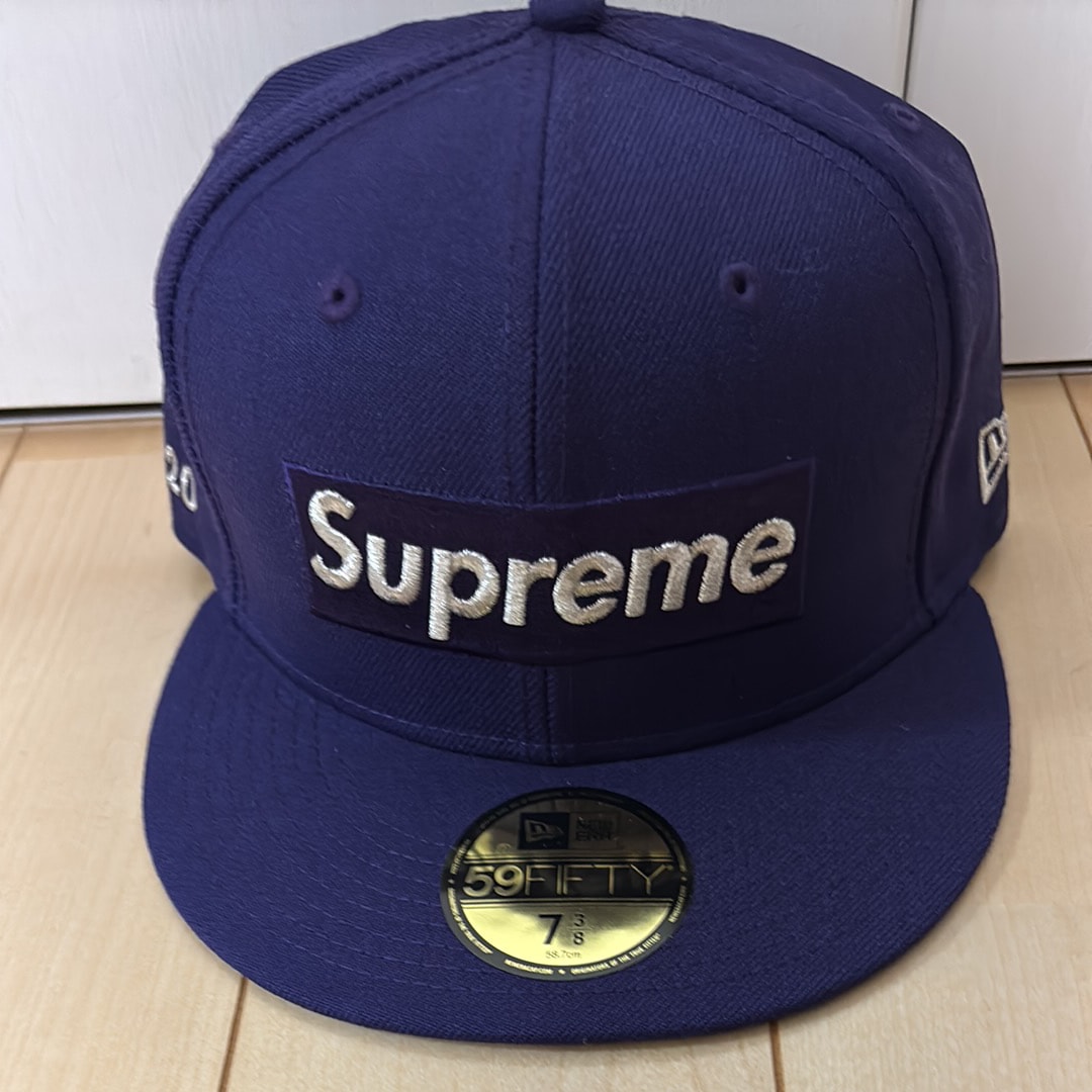 Supreme $1M Metallic Box Logo New Era® "Purple"