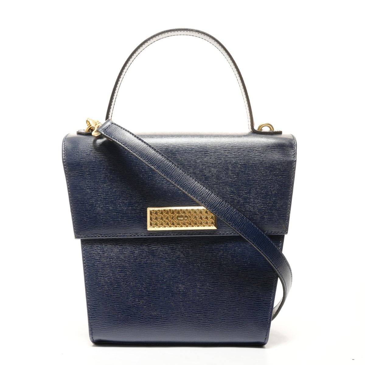 ディオール Dior レザー 2WAY ハンドバッグ【中古】