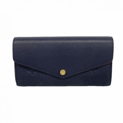 【6dc2872-h】ルイヴィトン 長財布 モノグラム・アンプラント ポルトフォイユサラ M62125 マリーヌルージュ【中古】レディース