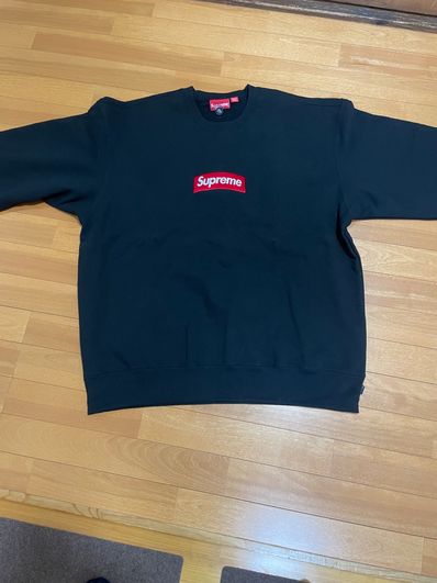 Supreme Box Logo Crewneck "Black" (22FW)