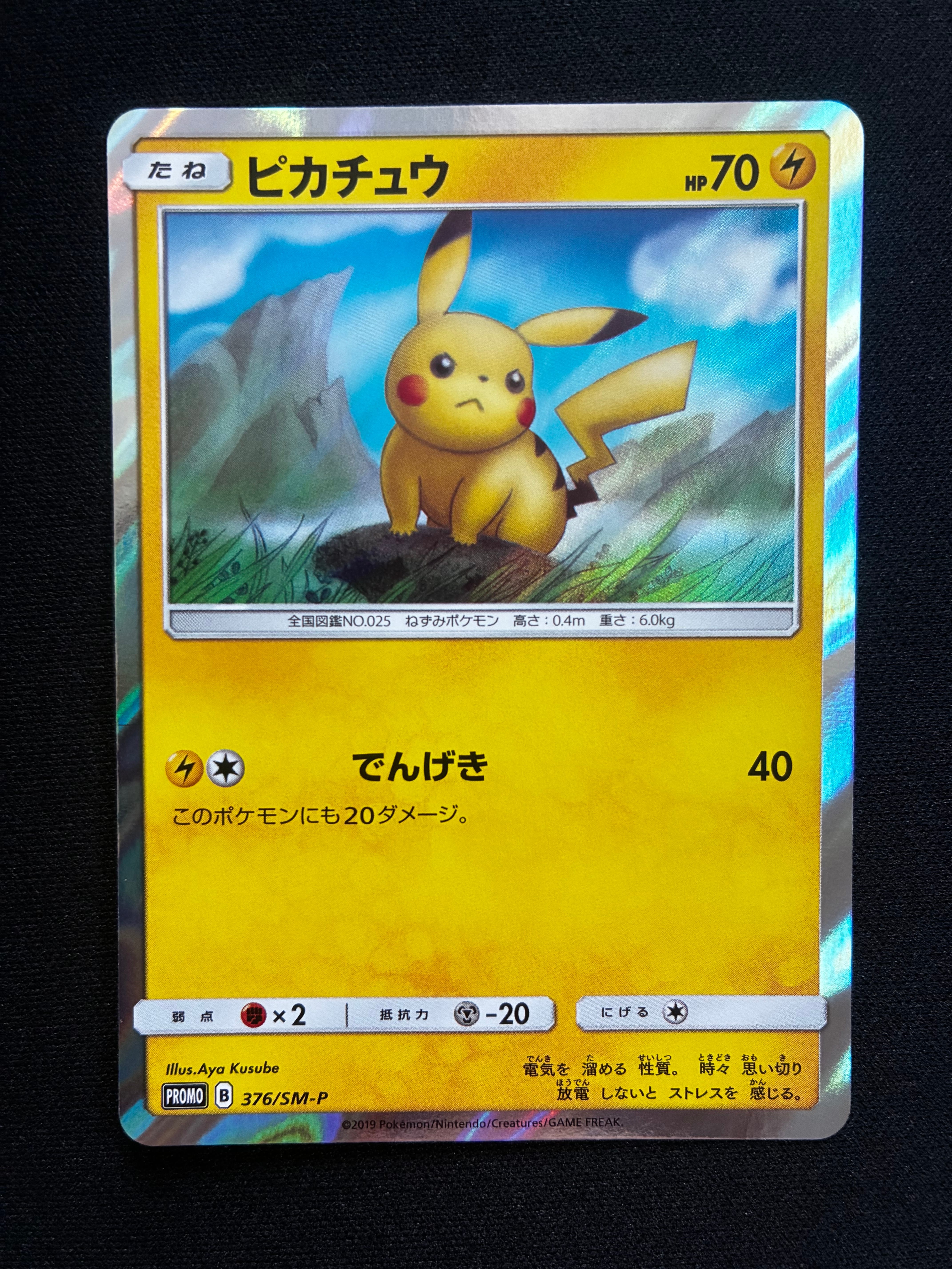 ピカチュウ: プロモ [SM-P 376](プロモーションカード「SM-P」)