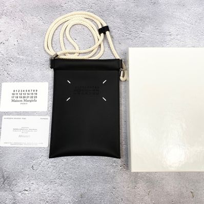 Maison Margiela Rubber Leather Phone Case "Black"