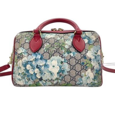 グッチ GUCCI キャンバス 2WAYGGブルームス ハンドバッグ【中古】