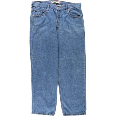 古着 00年代 リーバイス Levi's 550 RELAXED FIT テーパードデニムパンツ メンズw37相当/eaa681439
