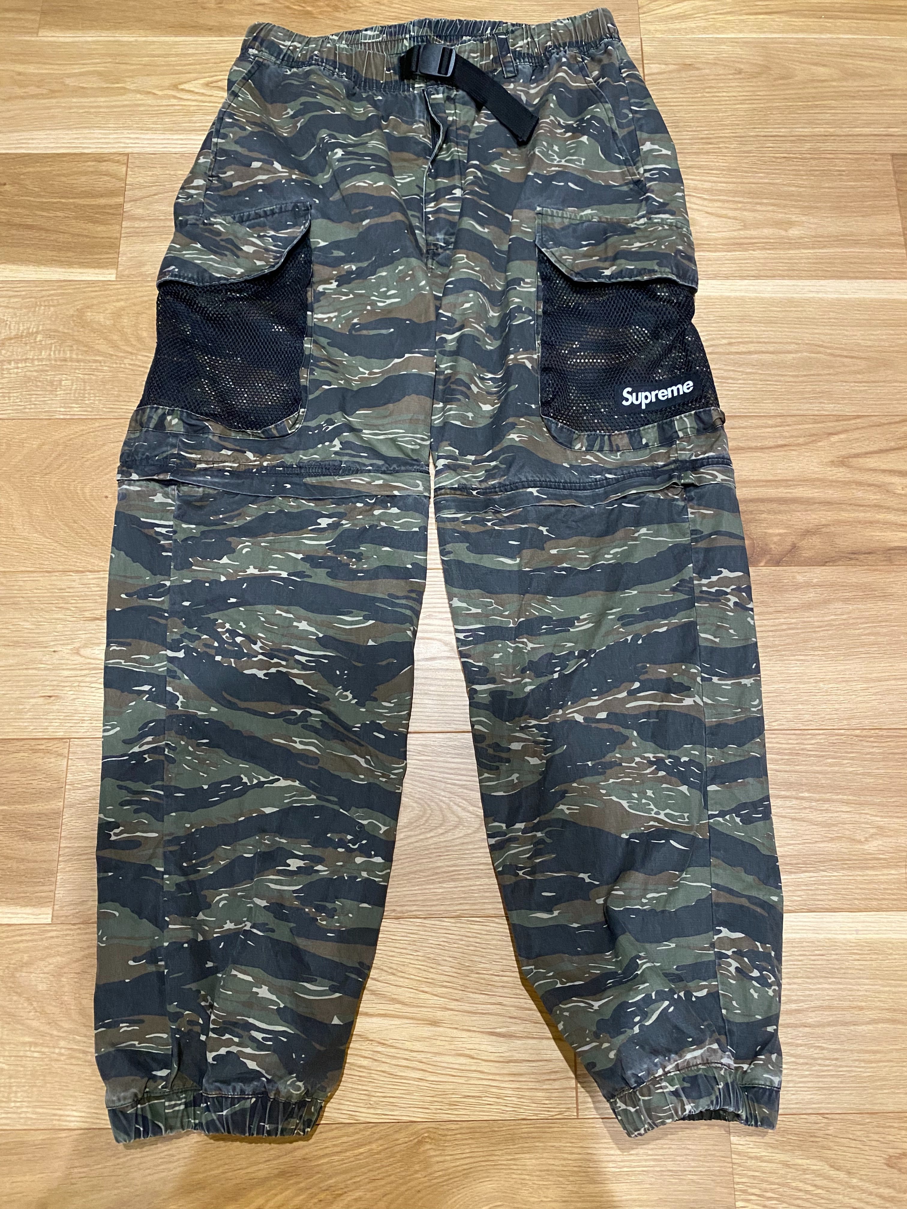 Supreme Mesh Pocket Belted Cargo Pant "Camo"