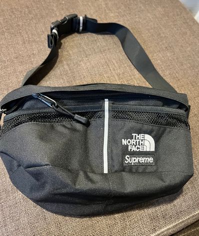 Supreme x The North Face Split Waist Bag "Black" NM72400I / NF0A875G