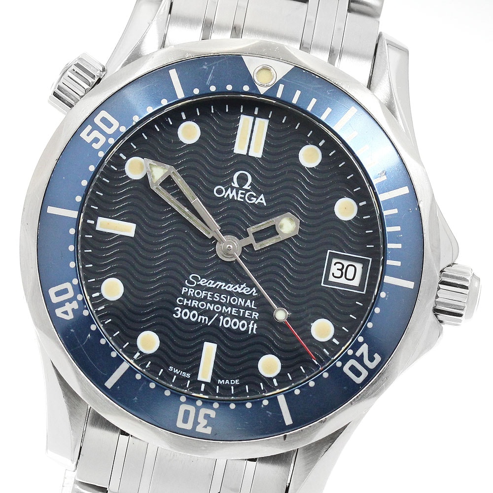 オメガ シーマスター300 デイト 2551.80 ボーイズ 【中古】