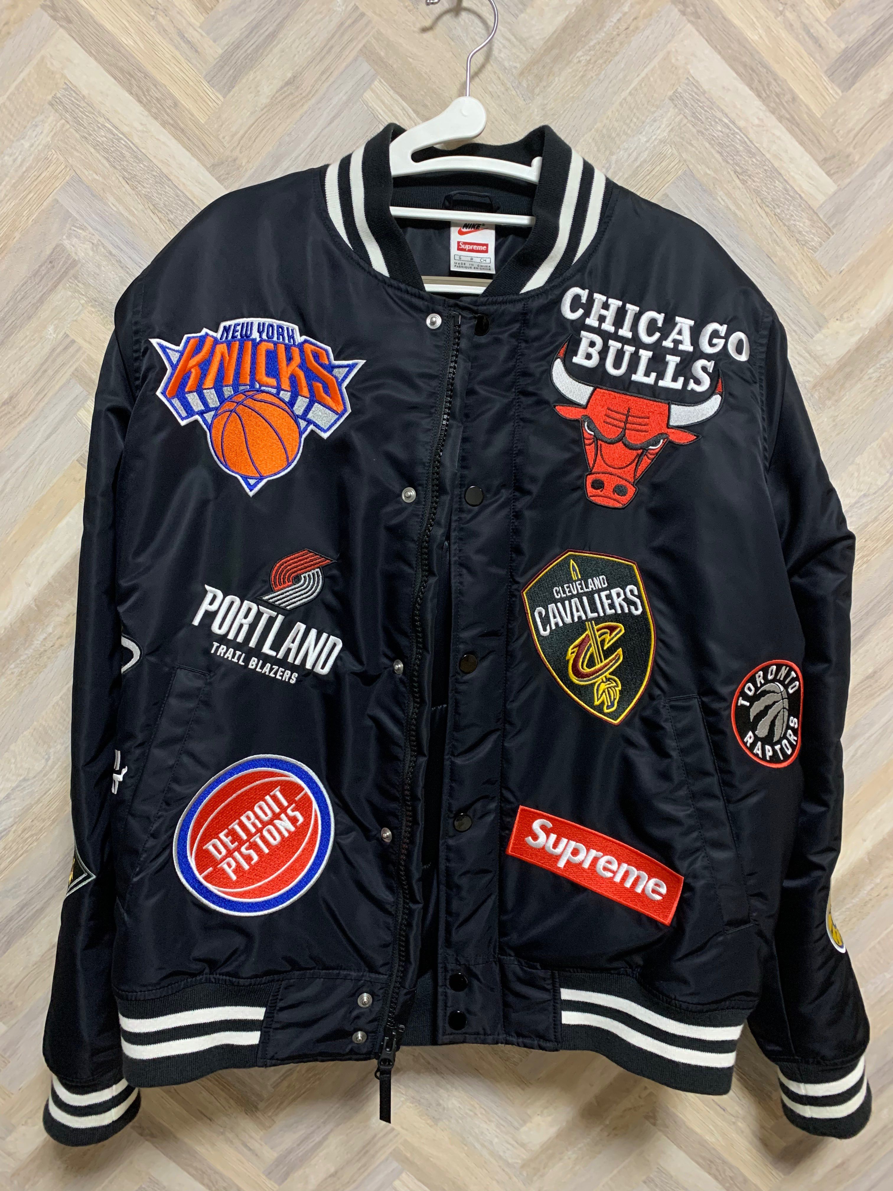Supreme / Nike®/NBA Teams Warm-Up Jacket "Black"