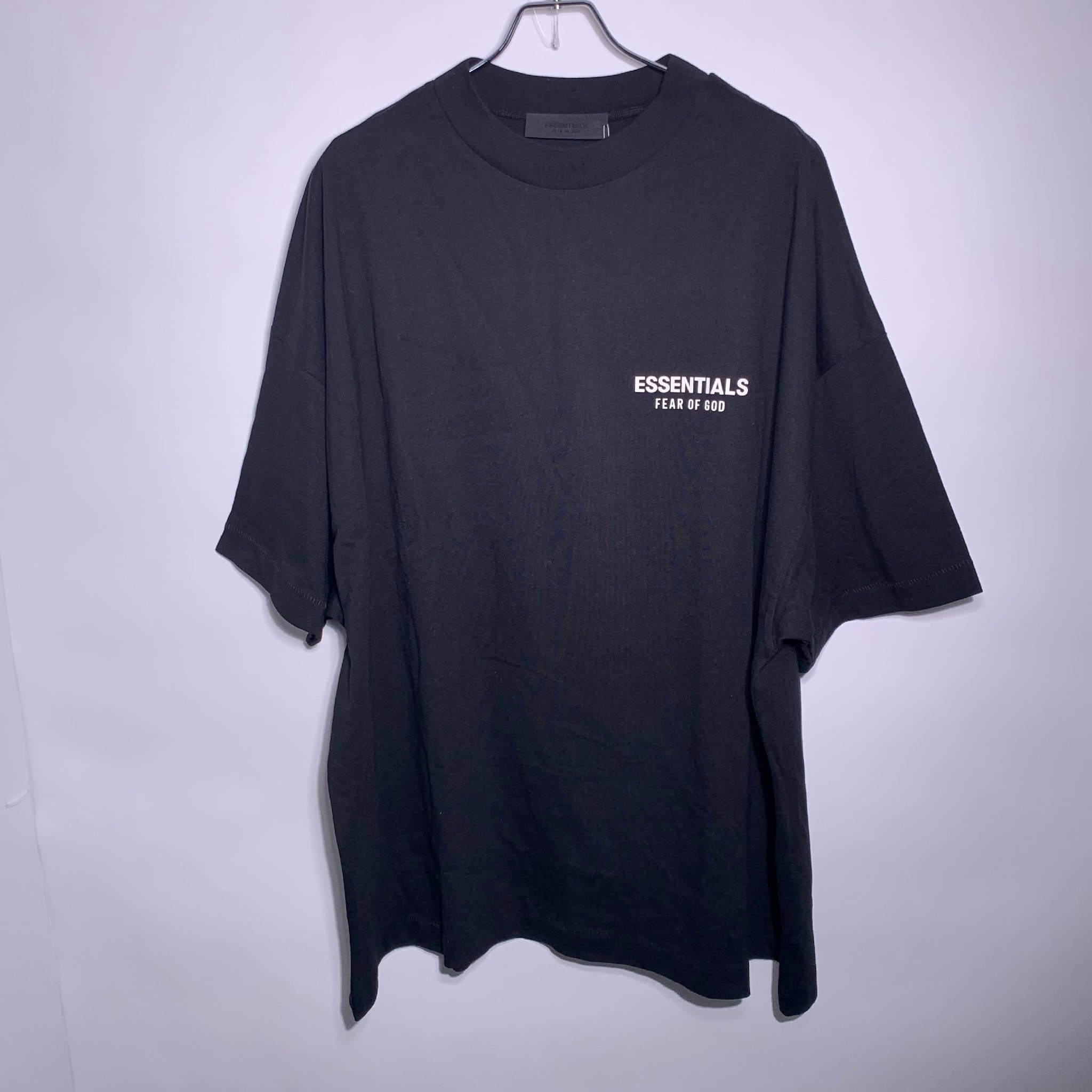 FEAR OF GOD Essentials Jersey Crewneck T-Shirt "Black"