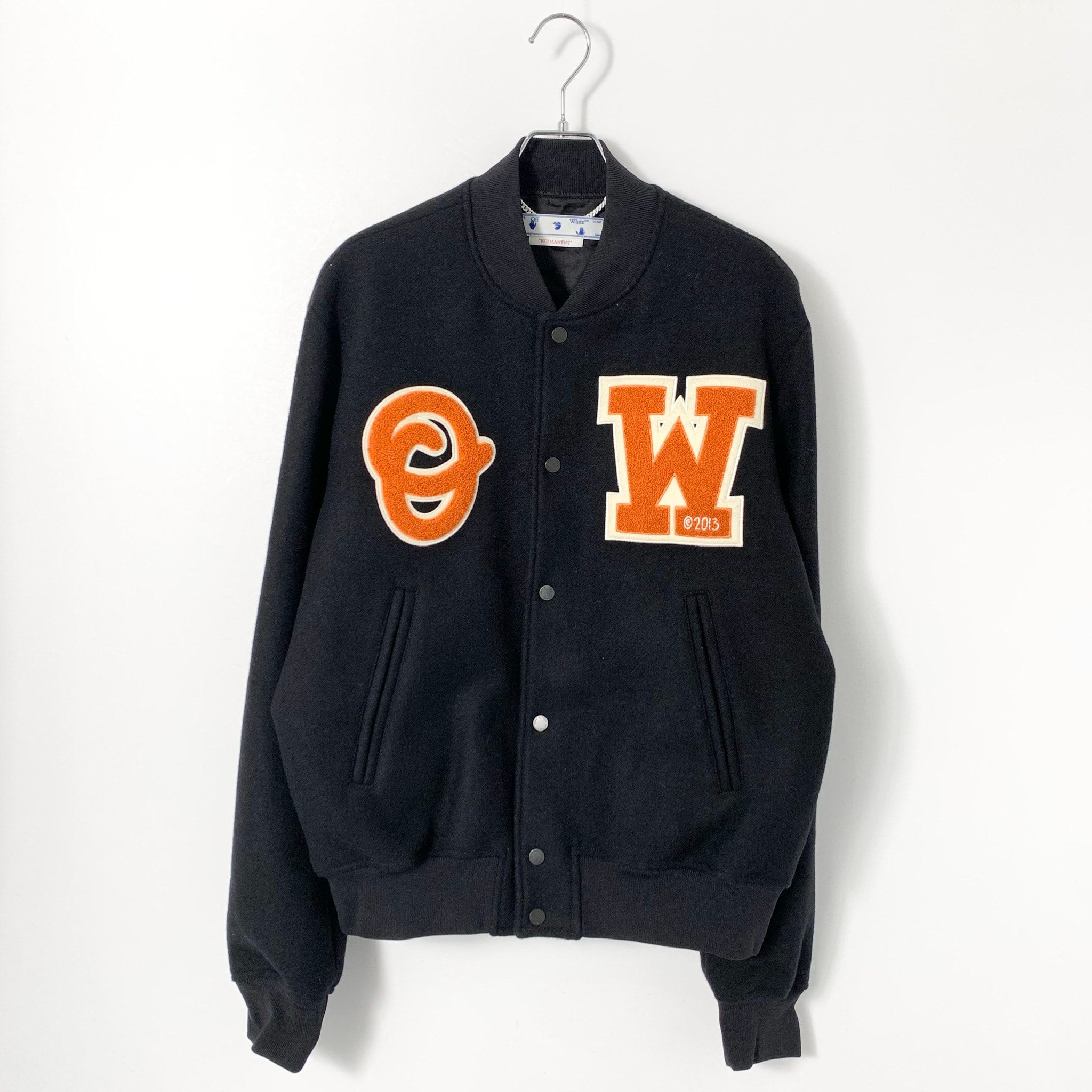 OFF-WHITE / PATCH VARSITY JACKET