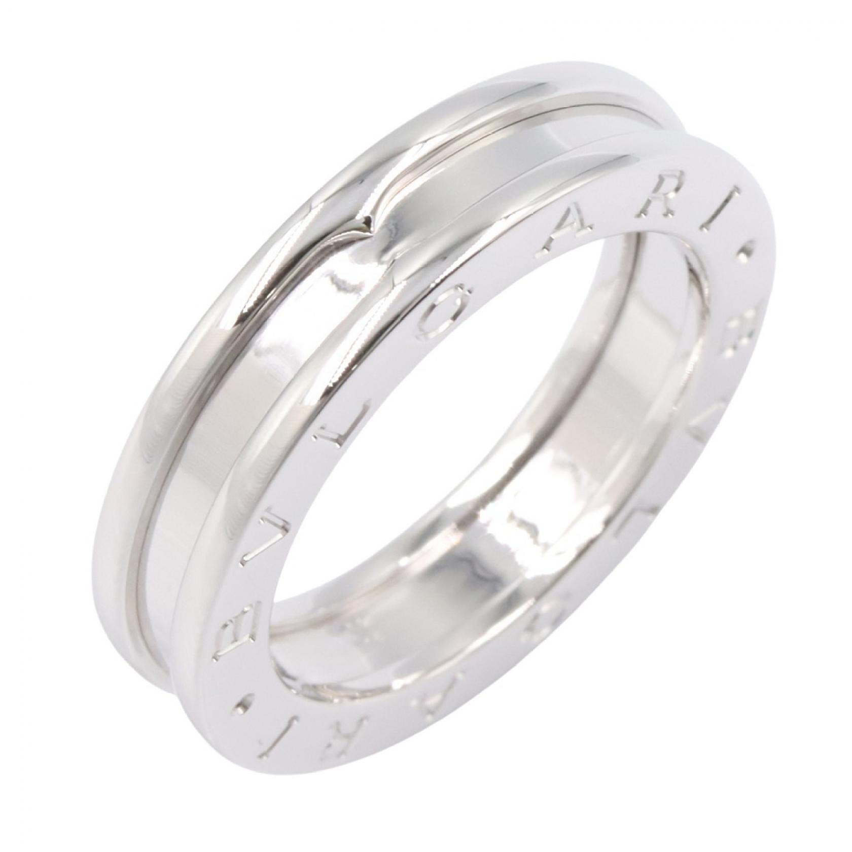 ブルガリ BVLGARI B-zero1 ビーゼロワン リング 1バンド リング・指輪 ジュエリー K18WG(ホワイトゴールド) レディース シルバー系 346566 【中古】