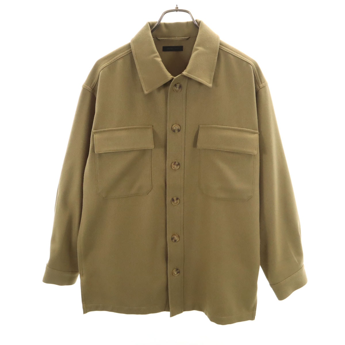 BEAMS HEART ビームスハート 長袖 CPO シャツ オリーブ系