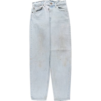 古着 90年代 リーバイス Levi's 550 RELAXED FIT TAPERED LEG テーパードデニムパンツ USA製 メンズw29相当 ヴィンテージ/eaa649102