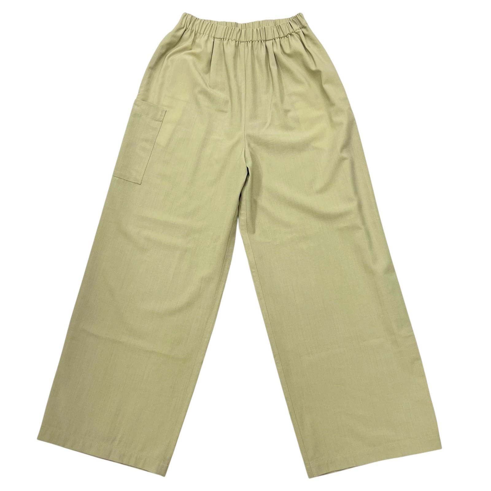 極美品 モンクレール パンツ PANTALONE ベージュ レディース S