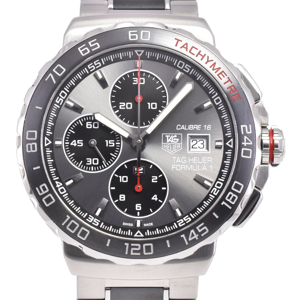 タグホイヤー TAG HEUER CAU2011.BA0873 フォーミュラ1 キャリバー16 クロノグラフ 自動巻き メンズ 美品 保証書付き 腕時計 G#147483
