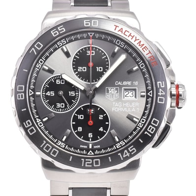 タグホイヤー TAG HEUER CAU2011.BA0873 フォーミュラ1 キャリバー16 クロノグラフ 自動巻き メンズ 美品 保証書付き 腕時計 G#147483