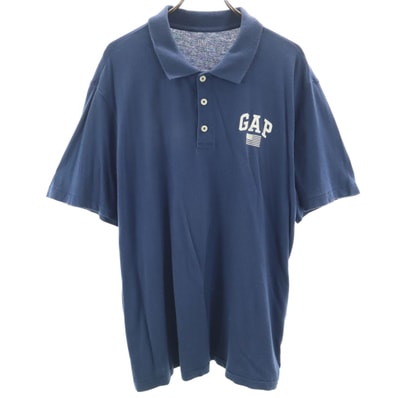 GAP ギャップ 半袖 ポロシャツ XL ネイビー