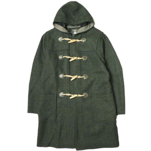 RRL ダブルアールエル DOUBLE FACED WOOL DUFFEL COAT ダブルフェイスド ウールダッフルコート 782804810001 L OLIVE Double RL アウター g21865