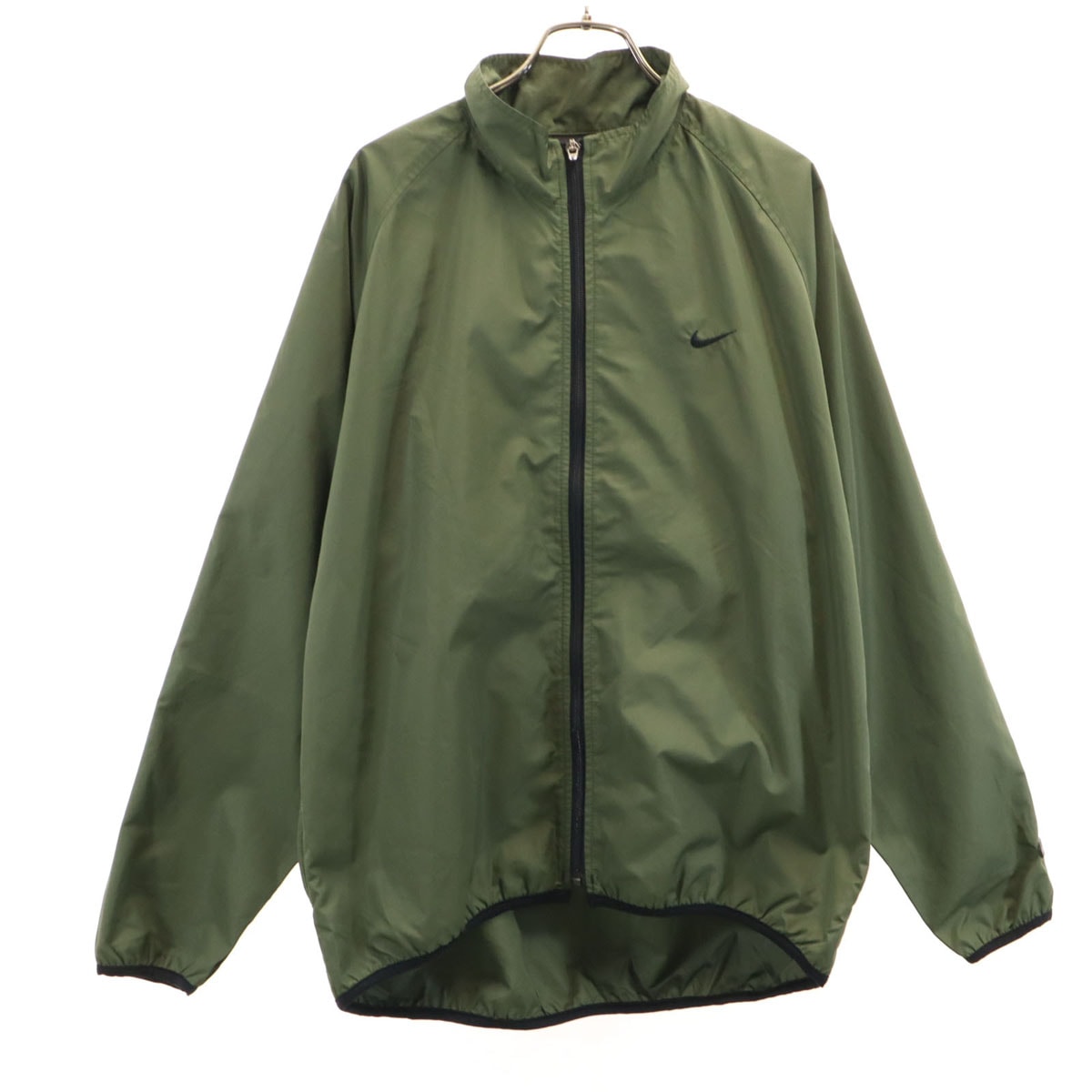 NIKE ナイキ 90s 00s オールド ウインドブレーカー L カーキ ジャケット