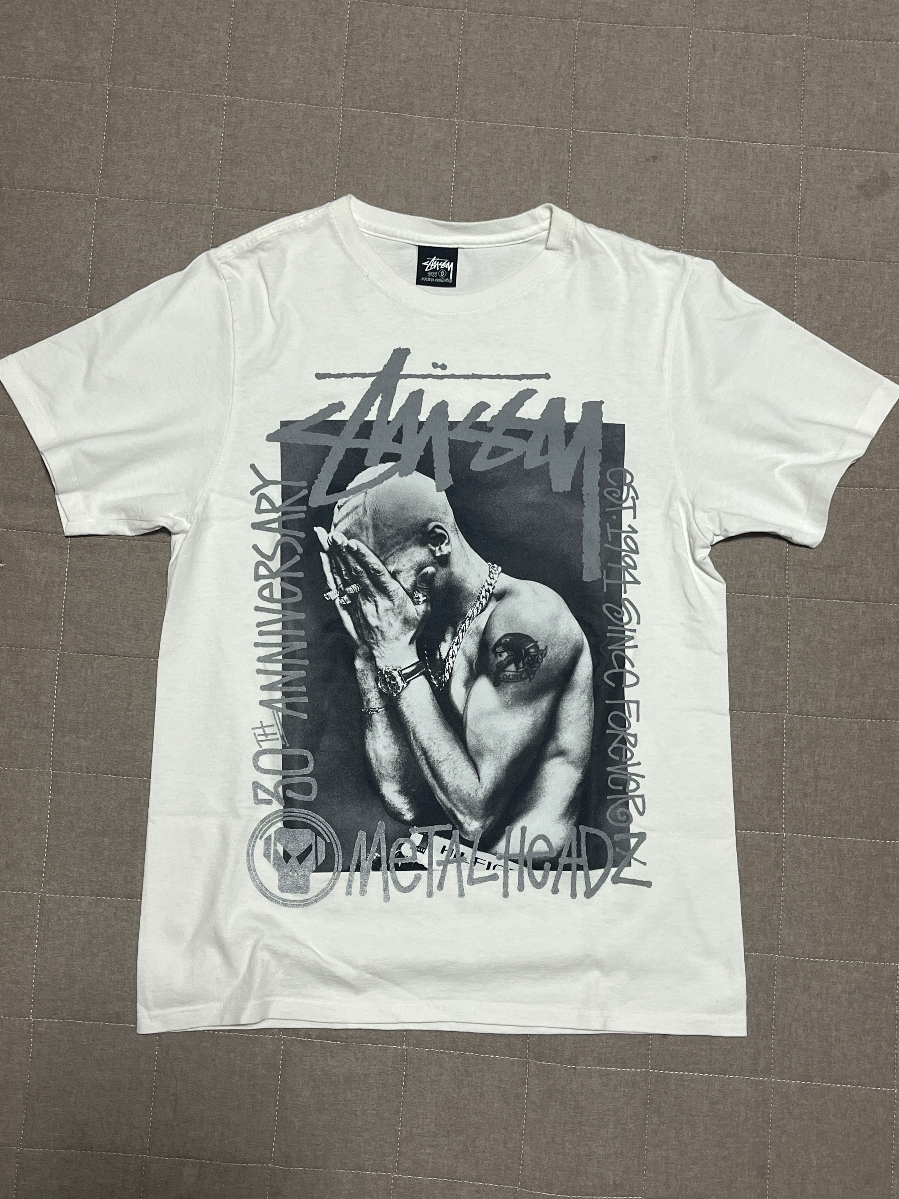 Stussy x Goldie Metalheadz 30 Tee "White"
