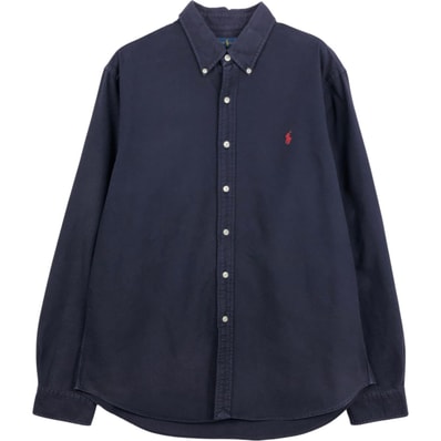 古着 ラルフローレン Ralph Lauren RALPH LAUREN SLIM FIT 長袖 ボタンダウンシャツ メンズXL相当/eaa659881