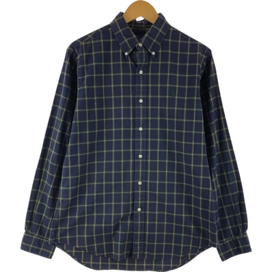 古着 ラルフローレン Ralph Lauren 長袖 ボタンダウンチェックシャツ メンズM相当/eaa549855