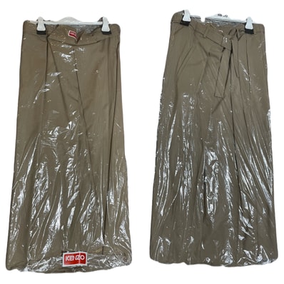 KENZO ケンゾー パンツ ベージュ ワイドパンツ 袴 はかま