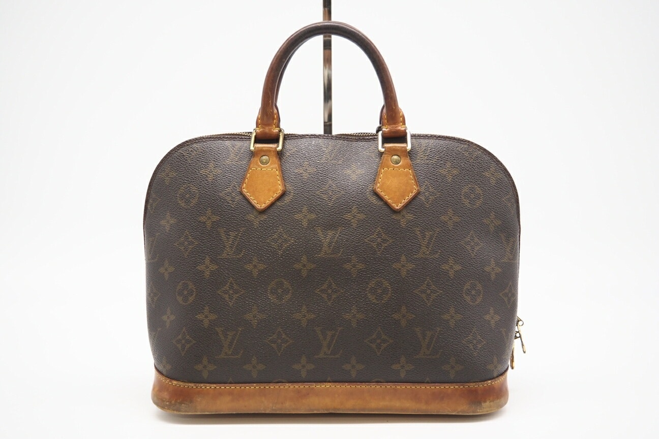 LOUIS VUITTON ルイ・ヴィトン モノグラム アルマ M51130 ハンドバッグ ブラウン コーティングキャンバス レディース