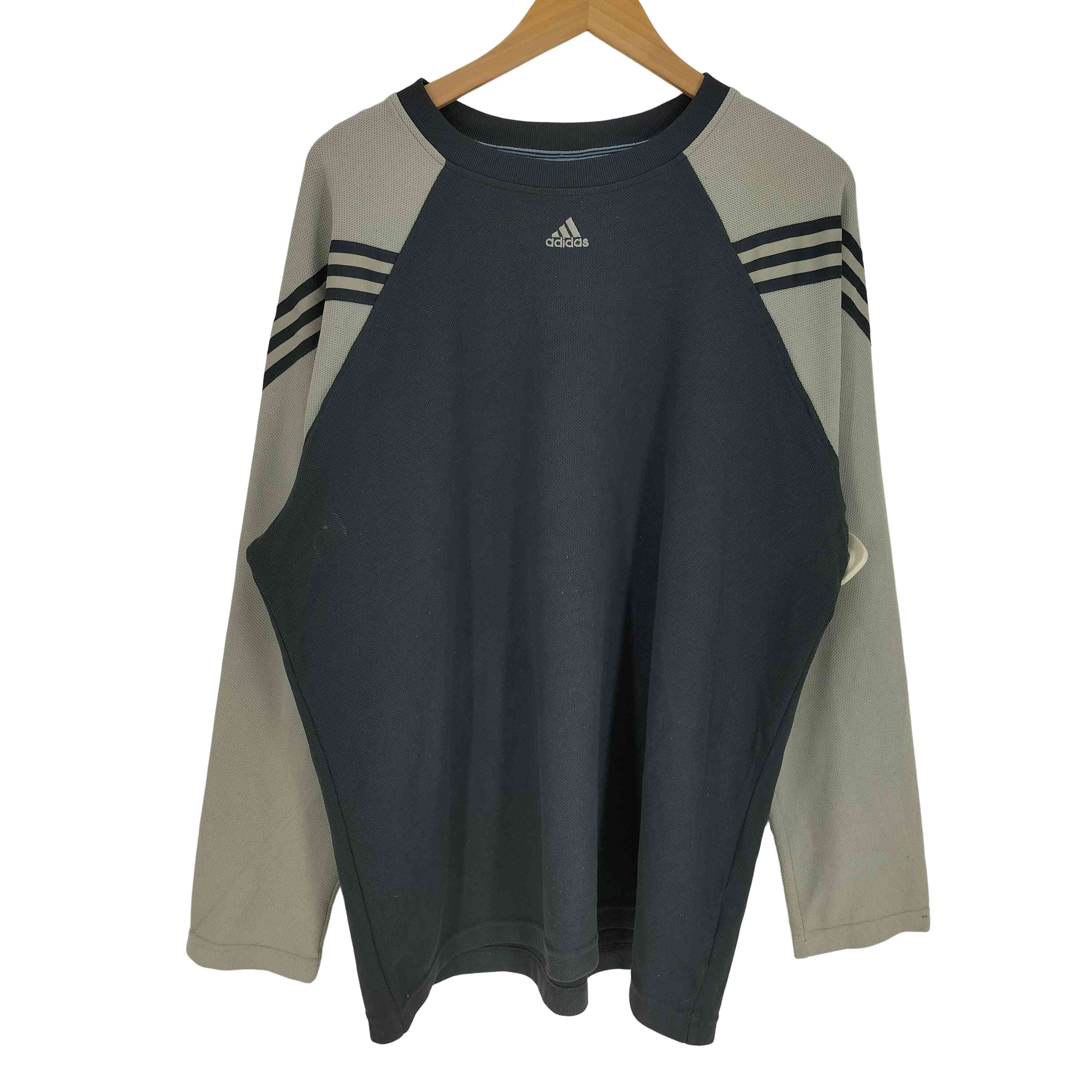 00S 切替 バイカラー L/S クルーネック Tシャツ【1140424263670】