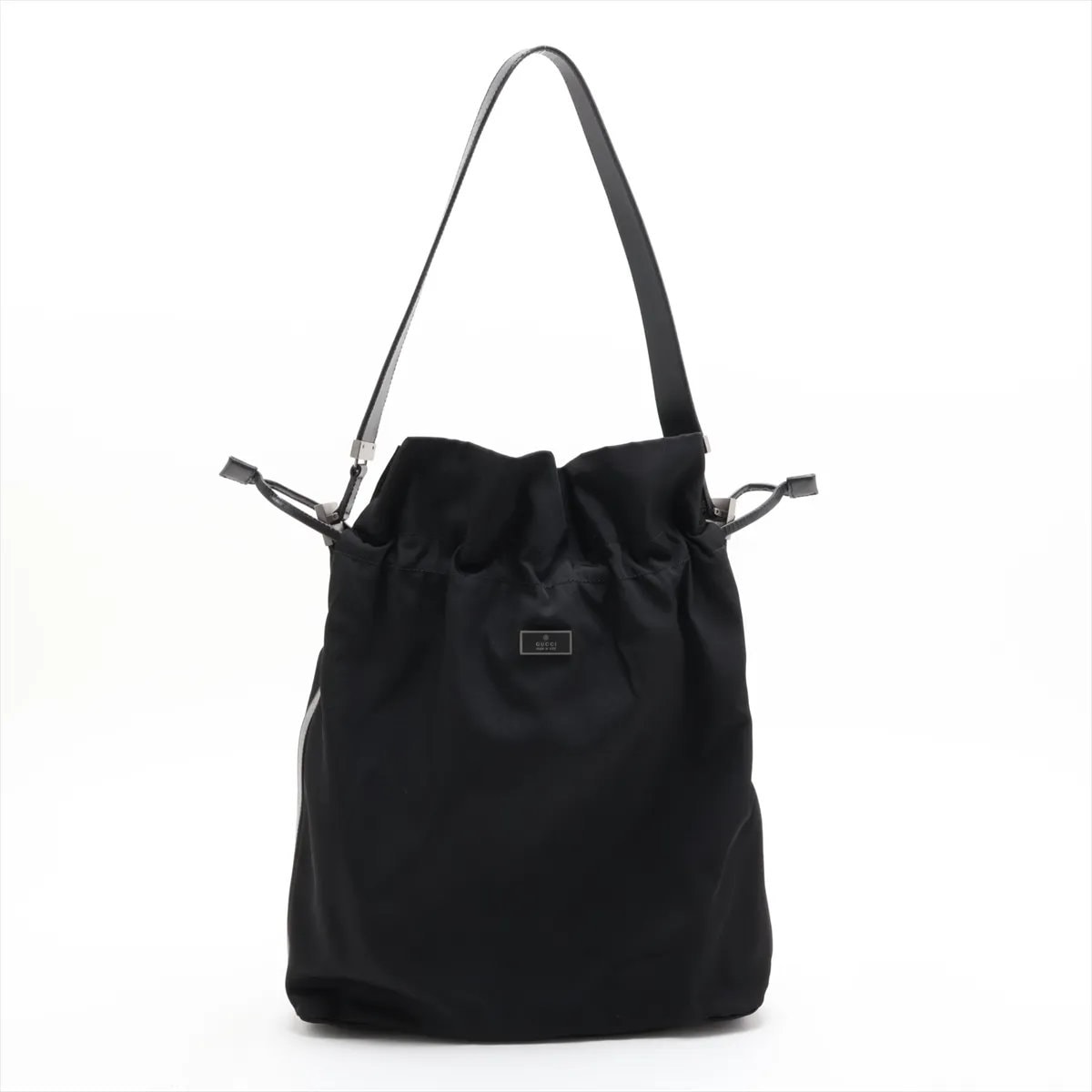 ■美品 グッチ ショルダーバッグ レザー×ナイロン