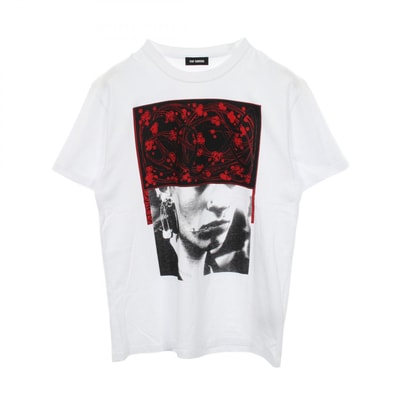 ラフシモンズ RAF SIMONS 半袖Tシャツ 衣料品 トップス コットン メンズ ホワイト系 / ブラック系 / レッド系 191.111 【中古】