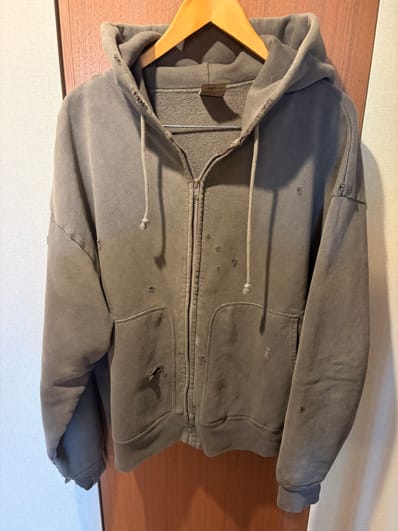 SAINT Mxxxxxx Damage Zip Parka "Black"