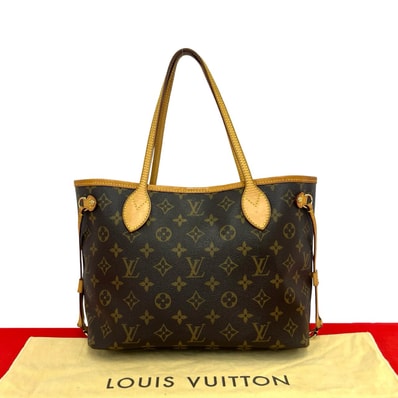 LOUIS VUITTON ルイヴィトン ネヴァーフル PM モノグラム レザー PVC トートバッグ ブラウン
19971