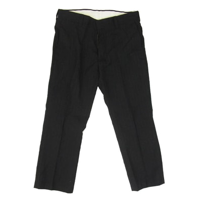 WACKO MARIA ワコマリア パンツ ストライプ スラックス パンツ ブラック系 S【中古】