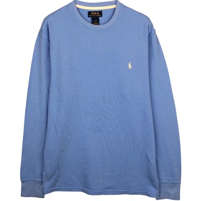 古着 ラルフローレン Ralph Lauren POLO RALPH LAUREN サーマルロンT ワッフル メンズL相当/eaa591044