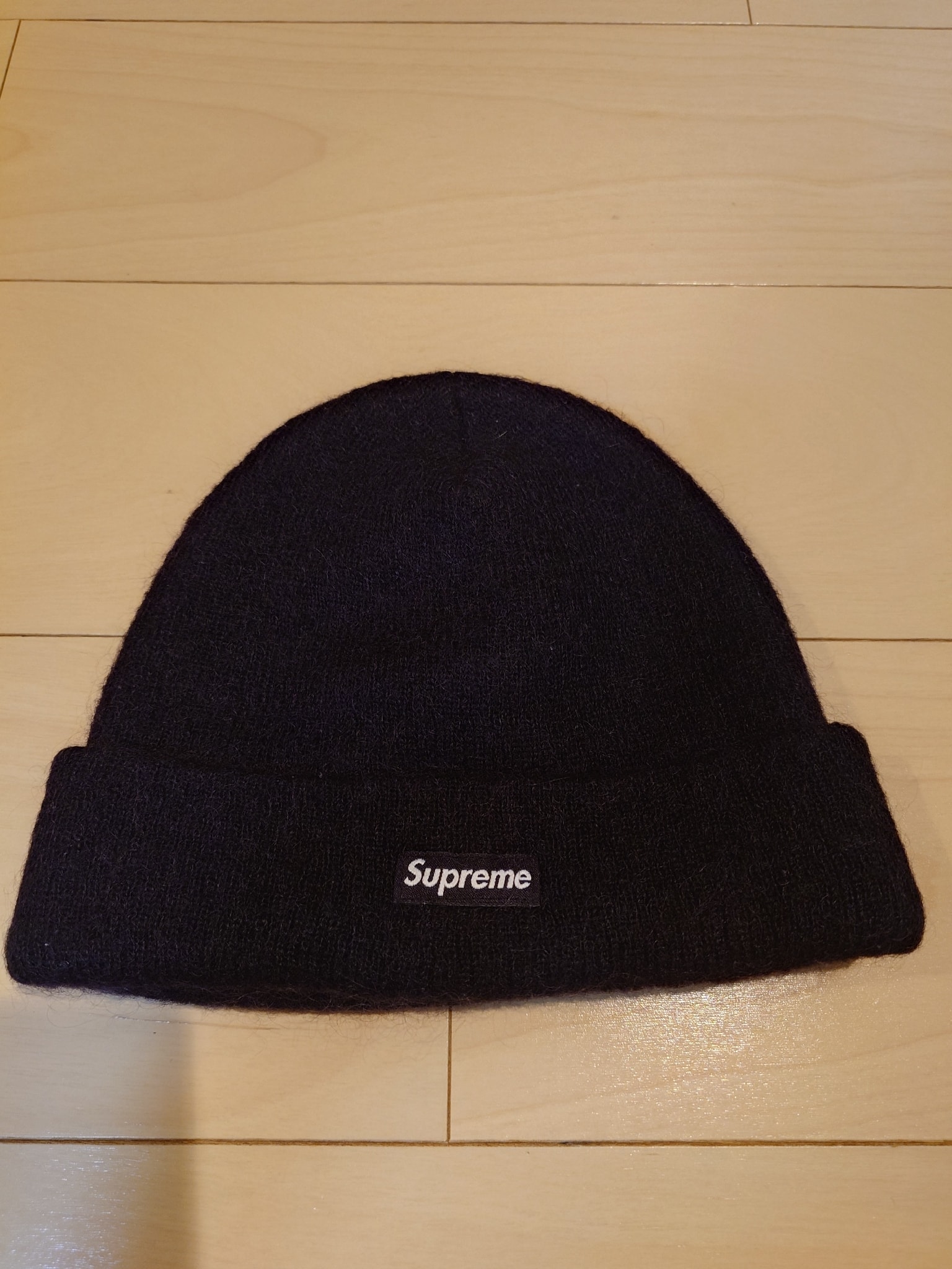 Supreme シュプリー厶 モヘアビーニー ブラック