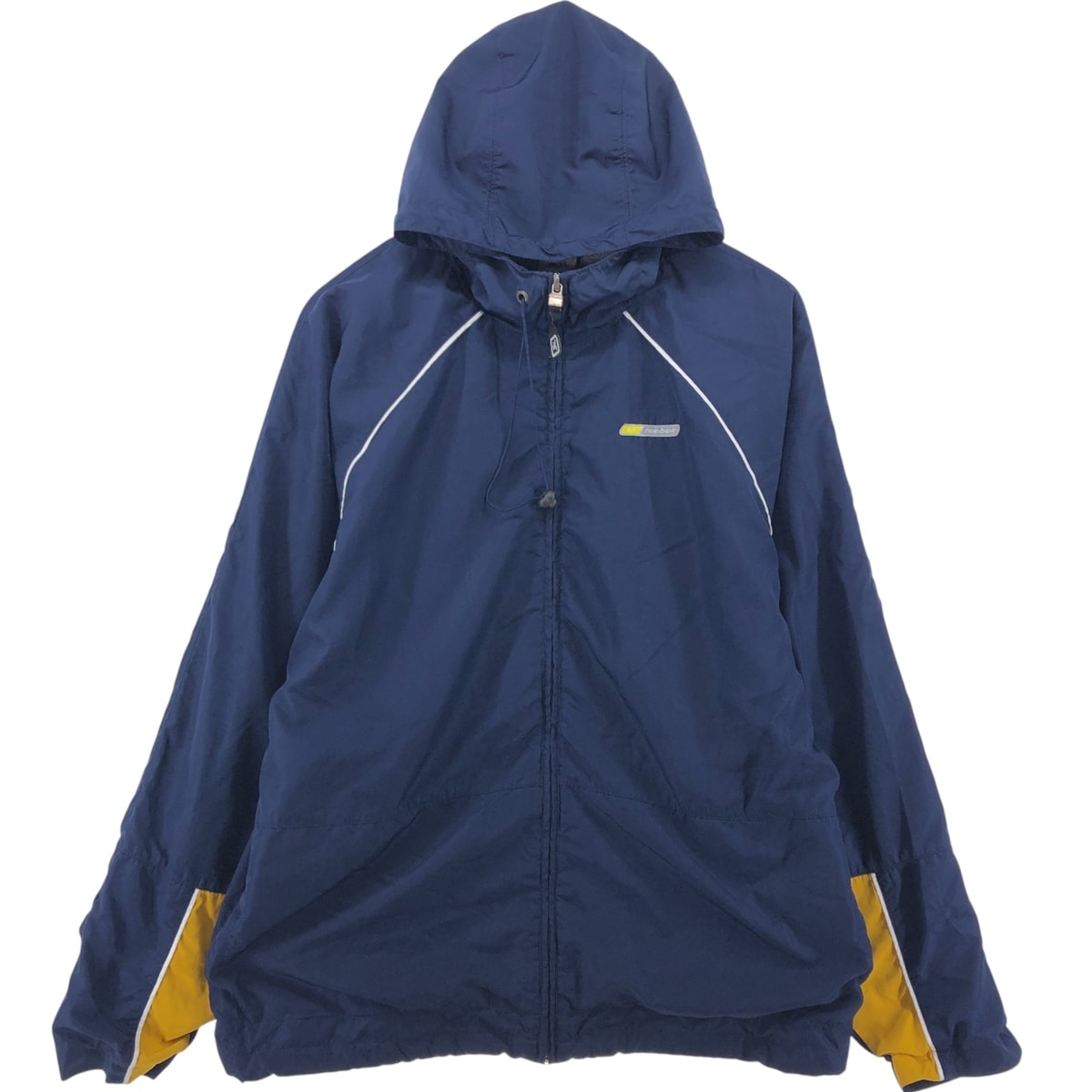 古着 00年代~ リーボック Reebok フード付き ウインドブレーカー メンズL相当/eaa544535